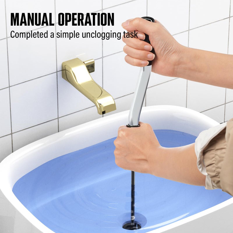 POPULO 25FT Replaceable Cable, Compatible with POPULO Electric Drain Auger(CADL-2004, PEDC-23), Supports Manual Operation. - Image 4